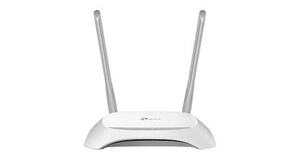 ROTEADOR TP-LINK TL-WR840N (W) WISP P WIRELESS 300MBPS 4P 10/100MBPS 2 ANT FIXAS 5DBI