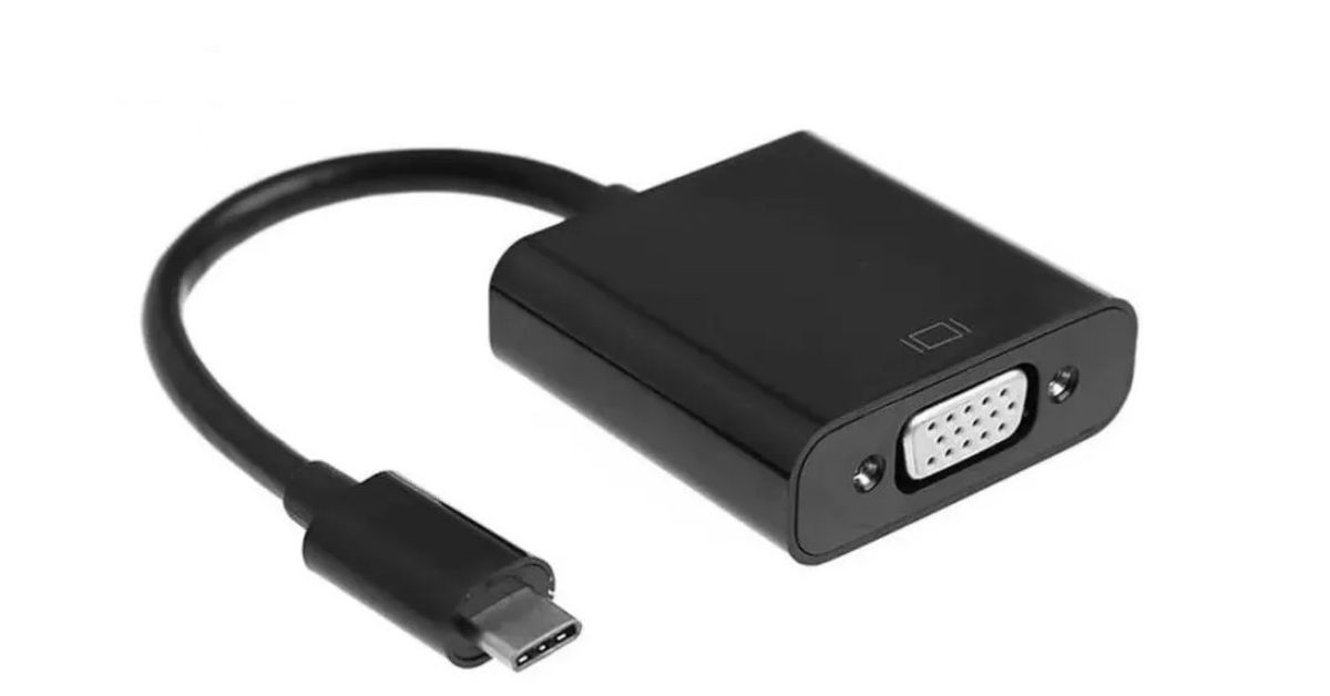 Cabo Adaptador Usb Tipo C Macho X Vga Femea Dex Ad C Play