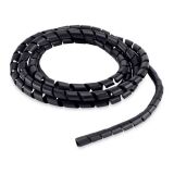 Organizador de Cabos NTC by MD9 3331 3/4 Preto 1,50m