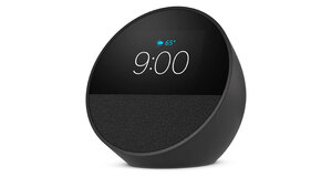 AMAZON ECHO SPOT 2024 SMART ALARM CLOCK ALEXA - PRETO