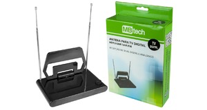 ANTENA DIGITAL INTERNA P/ TV / HDTV MBTECH - MB74014