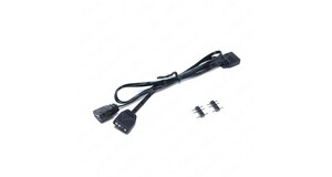 CABO ADAPTADOR 5V 3 PINOS LED RGB P/ 2 CABOS 5V 3 PINOS C/ 30CM DEX - CM-52