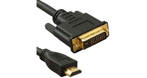 CABO CONVERSOR HDMI MACHO X DVI (24 +1 PINOS) MACHO C/ 3,0M XTRAD - XT-5138