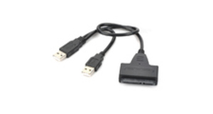 CABO CONVERSOR USB 2.0 Y MACHO X SATA US02 EXBOM - 2033 / XTRAD -XT-2097