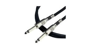 CABO DE AUDIO P10 MONO MACHO X P10 MONO MACHO C/ 5,0M LELON -