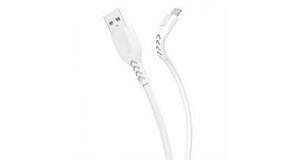 CABO DE DADOS USB REFORCADO P/ IPHONE 5 2A C/ 1,0M KIMASTER - CB702