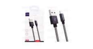 CABO DE DADOS USB TUBO P/ IPHONE 5 2.4A C/ 1,0M KINGO