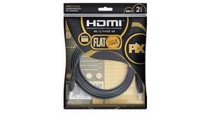 CABO HDMI FLAT 2 MTR PRETO