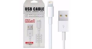 CABO USB RESISTENTE 1.5 M. LONGO IPHONE 5 6 7 8