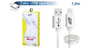 CABO USB TIPO C 1,20MT JJM023-