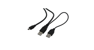 CABO USB Y V3 MACHO X 2 USB 2.0 MACHO - SUKRAM 3305 / HITTO - M5P/2AM