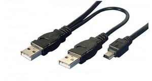 CABO USB Y V3 MACHO X 2 USB 2.0 MACHO