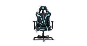 CADEIRA GAMER LEGACY SERIES PRETO/AZUL