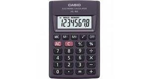 CALC DE BOLSO 8 DIG CASIO HL4A PT