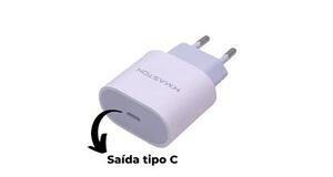 FONTE IPHONE 15 USB-C 20W  TIPO C PARALELA