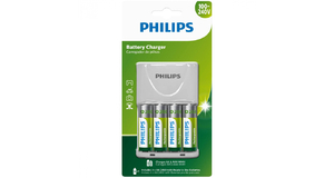 CARREGADOR PILHAS AA/AAA C/4 AA 2500MAH SCB2445NB/59