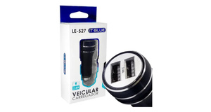 CARREGADOR VEICULAR IT BLUE LE-527 TIPO C COM CABO C