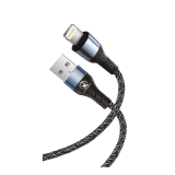 CABO DE DADOS TURBO USB/ IOS 6A -1.0 M / NYLON TRANÇADO XC-CD-150
