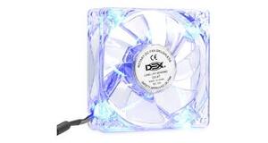 COOLER FAN 80MM X 80MM LED AZUL DEX - DX-8T