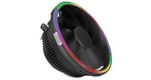 COOLER PARA PROCESSADOR GAMEMAX GAMMA 200 RGB RAINBOW FAN 120MM INTEL/AMD TDP 95W