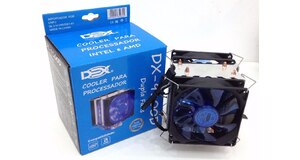 COOLER PROCESSADOR INTEL / AMD DX - 9100D LED AZU