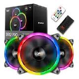 COOLER FAN PARA GABINETE AIGO DARKFLASH DR12 RGB 3 EM 1