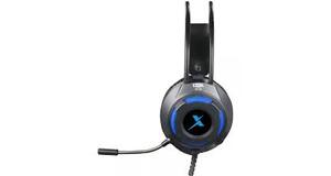 FONE DE OUVIDO GAMER USB E P2 C/ MICROFONE / LED / ADAPTADOR P2/P3 DEX - DF-80