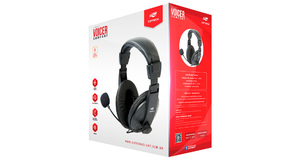 FONE DE OUVIDO HEADSET P2 PRETO CONFORT MI-2260ARC - C3TECH