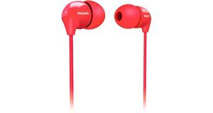 FONE DE OUVIDO INTRA-AURICULAR SHE3700RD/00 VERMELHO PHILIPS