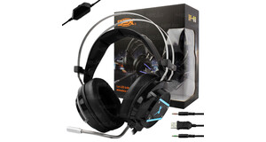 FONE HEADSET GAMER SUBWOOFER C/MICROFONE ( CABO 2,2M) DF 92