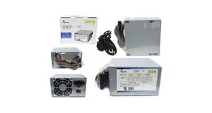 FONTE ATX CONEXAO SATA PARA PC 200W KNUP KP-517