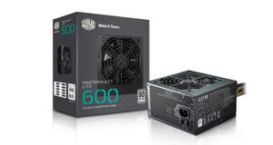 FONTE DE ALIMENTACAO COOLER MASTER  LITE 600W 80 PLUS WHITE PFC