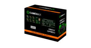 FONTE DE ALIMENTACAO GAMEMAX GP650 650W BOX 80 PLUS BRONZE C/PFC C/CABO