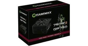 FONTE DE ALIMENTACAO GAMEMAX GP750 750W BOX 80 PLUS BRONZE C/PFC C/CABO