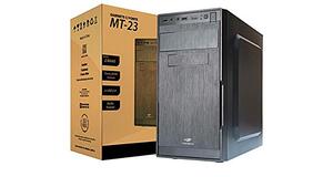 GABINETE C3TECH MT-23BK 2 BAIAS MICRO ATX USB PRETO FONTE 200W S/CABO