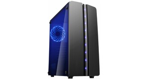 GABINETE GAMER BLUE MATRIX CG-06R8 ATX USB 3.0 C/LED - KMEX