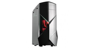 GABINETE GAMER C3TECH MT-G300BK PRETO 1FAN LED VERMELHO FRONTAL USB3.0 LAT. ACRILICA SEM FONTE