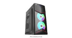 GABINETE GAMER ITX/ MICRO ATX/ ATX SEM FONTE MT-G90BK PRETO C3TECH