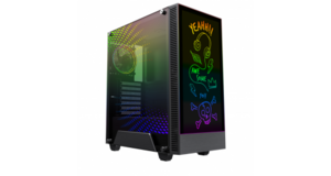 GABINETE GAMER MICRO ATX/ ATX/ ITX SEM FONTE KREATOR PRETO GAMEMAX