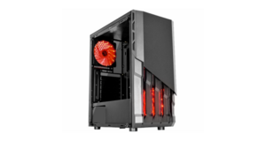 GABINETE GAMER MICRO ATX/ ATX/ ITX SEM FONTE MONSTRO CG-03AA PRETO K-MEX