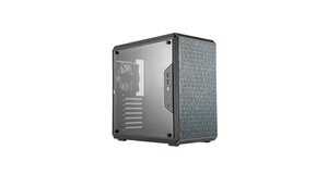 GABINETE GAMER MICRO ATX/ ATX/ MINI ITX SEM FONTE MASTERBOX Q500L PRETO COOLER MASTER