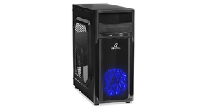 GABINETE GAMER PRO 307 USB 3. 0 COOLER LED AZUL LI KETEC