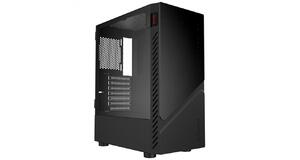 GABINETE GAMER SET BLACK VULCAN - LATERAL EM VIDRO - PCYES - GSBVPBR