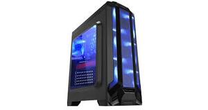 GABINETE GAMER WAR ROBOT CG-01F5 USB 3.0 LED AZ S/FON TE - KME