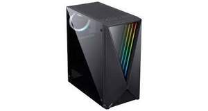 GABINETE MID-TOWER VECTOR PRETO VCPTRGB3FV