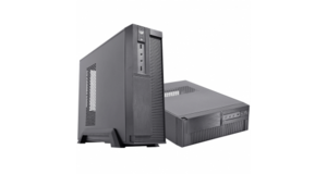 GABINETE SLIM MICRO ATX/ ITX COM FONTE 200W GM-04CC PRETO K-MEX