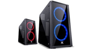 GABINETE VX ARIES 2 FANS LED VM