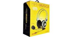 HEADFONE ESTEREO C/ MICROFONE HIPERMUSIC BASS HM-610MV