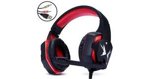 HEADFONE GAMER USB C/ MICROFONE ILUMINACAO LED E CONTROLE DE VOLUME HF-G600