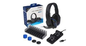 HEADSET  5IN1 GAME PACK FOR P4  SERIES  PS4  SLIM  PRO 7/7